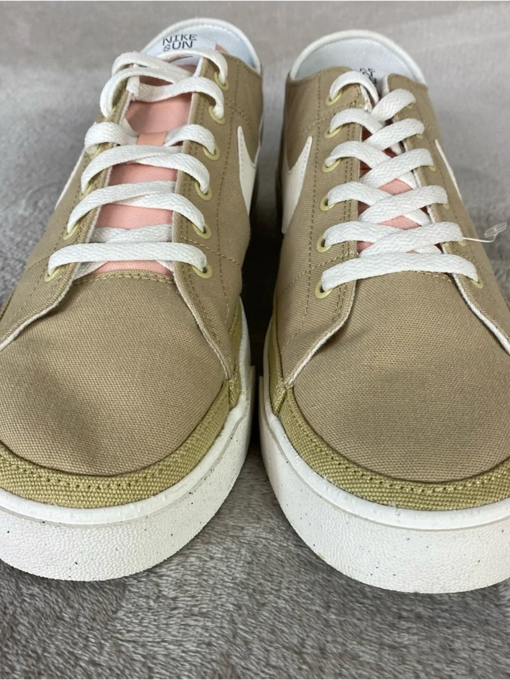 Nike Court Legacy DV0516-700 Mens Size 12 Wheat Grass Canvas Athletic Shoes‎ NEW